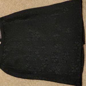 Black lace skirt size 4